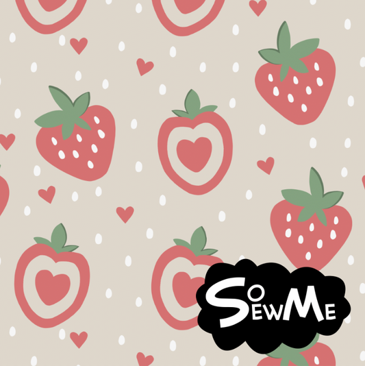 Gardening Strawbz Latte TRYCKS PÅ BESTÄLLNING