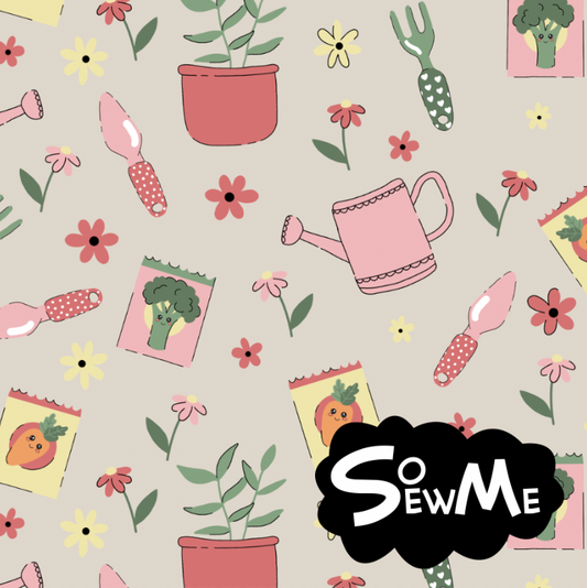 Gardening Fun Latte TRYCKS PÅ BESTÄLLNING