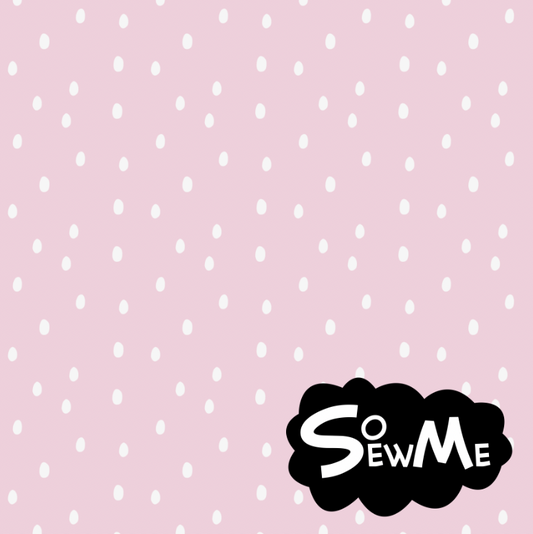 Gardening Dots Pink TRYCKS PÅ BESTÄLLNING