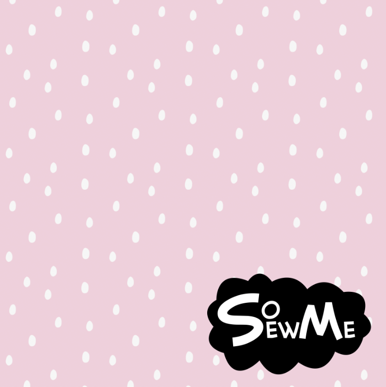 Gardening Dots Pink TRYCKS PÅ BESTÄLLNING