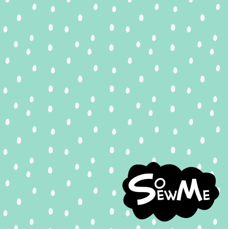 Gardening Dots Mint TRYCKS PÅ BESTÄLLNING