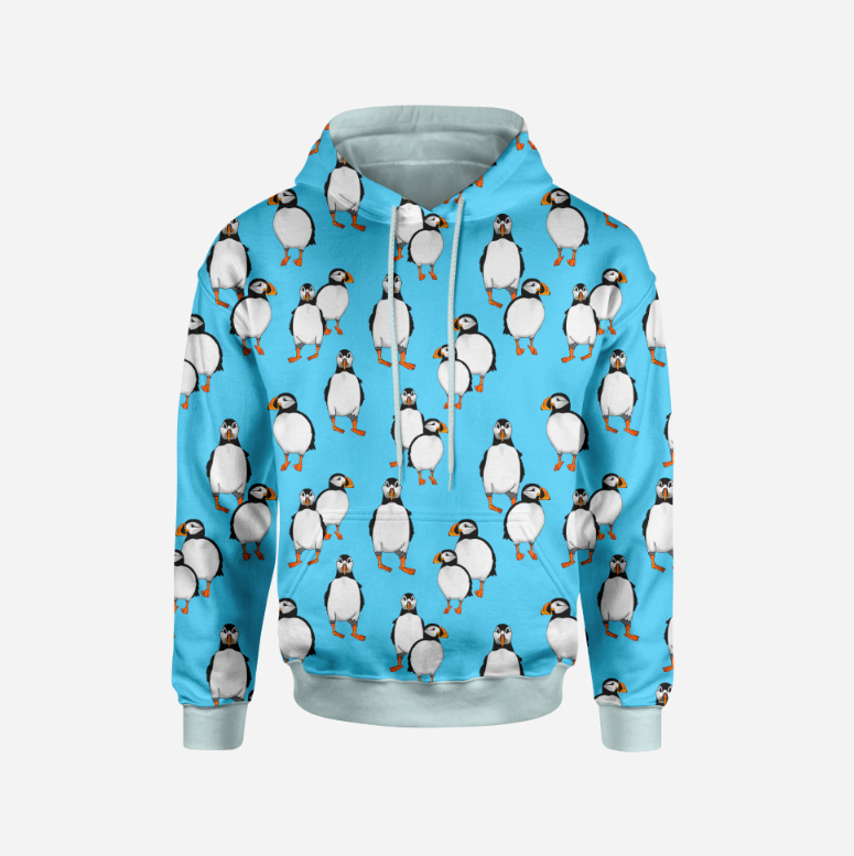 Puffins 2025 Blue TRYCKS PÅ BESTÄLLNING