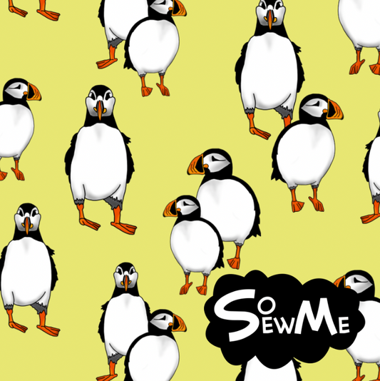 Puffins 2025 Lemon TRYCKS PÅ BESTÄLLNING