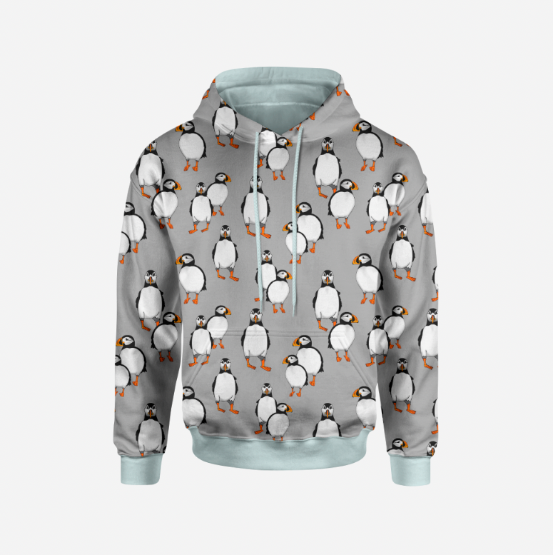 Puffins 2025 Steel Grey TRYCKS PÅ BESTÄLLNING