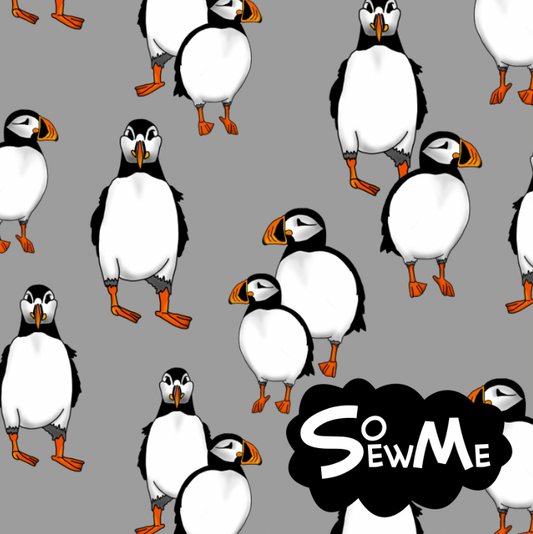 Puffins 2025 Steel Grey TRYCKS PÅ BESTÄLLNING