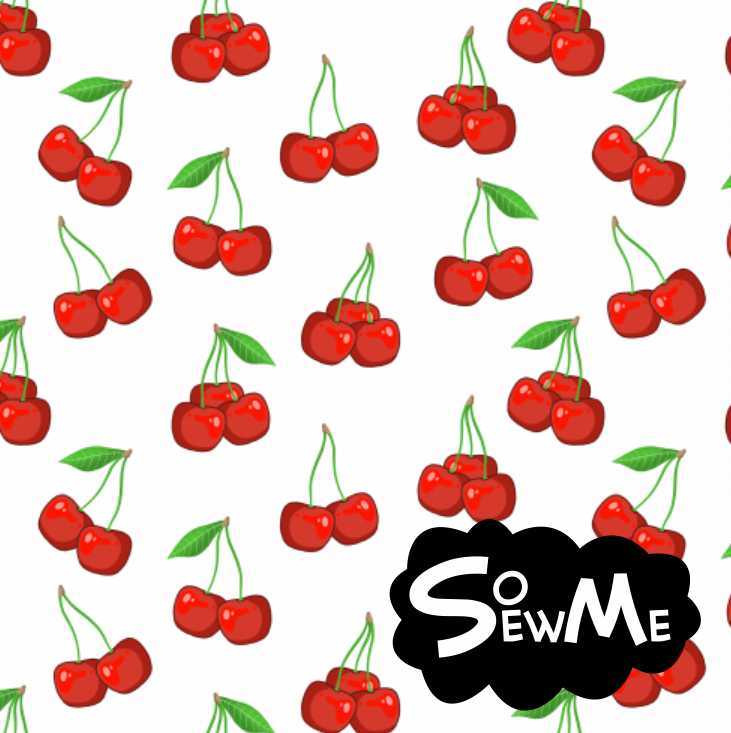 Cherries White TRYCKS PÅ BESTÄLLNING MAJ 2025
