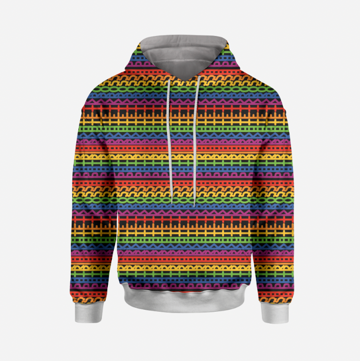 Hidden Message: Krossa Rainbow Black TRYCKS PÅ BESTÄLLNING JULI/AUG 2025