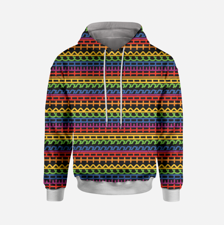 Hidden Message: F*ck this Sh*t Rainbow Black TRYCKS PÅ BESTÄLLNING JULI/AUG 2025