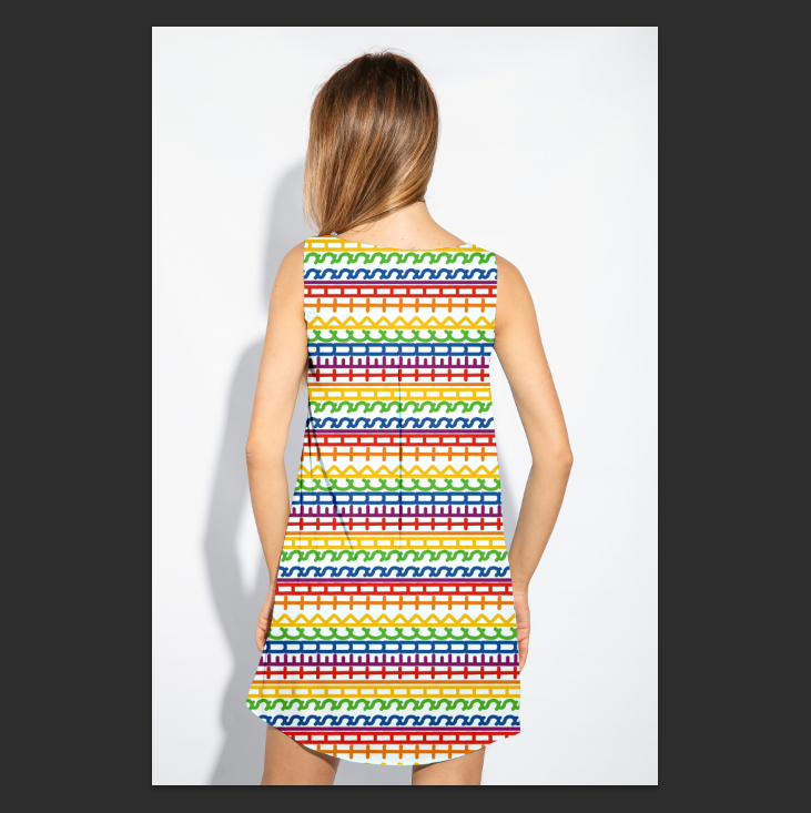Hidden Message: F*ck this Sh*t Rainbow White TRYCKS PÅ BESTÄLLNING JULI/AUG 2025