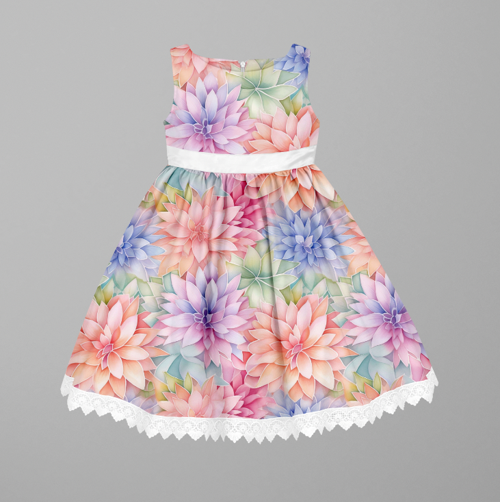Pastel Flowers TRYCKS PÅ BESTÄLLNING JULI/AUG 2025
