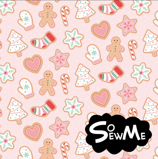 Gingerbread Pink SERIE 3 TRYCKS PÅ BESTÄLLNING