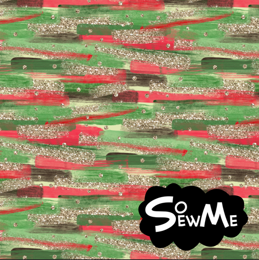 Xmas Brush Strokes Serie 2 TRYCKS PÅ BESTÄLLNING