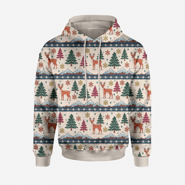 Winter Folk Cream TRYCKS PÅ BESTÄLLNING OKT-DEC 2026