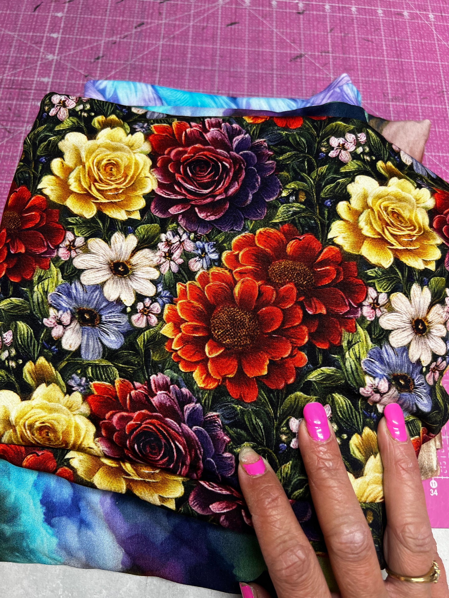 Blomsteräng Stuv 1,1 m Viscosejersey