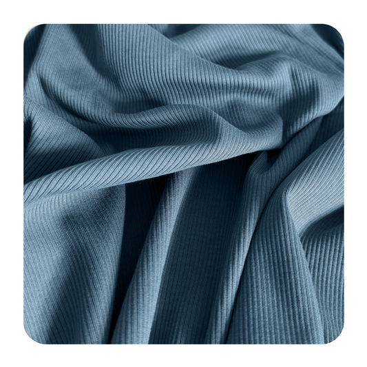 Dropshipping Enfärgad Ribbad Jersey i många olika färger