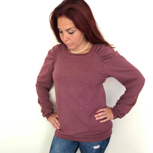 The Shoulder Shirt Strl 34-56 PDF-mönster