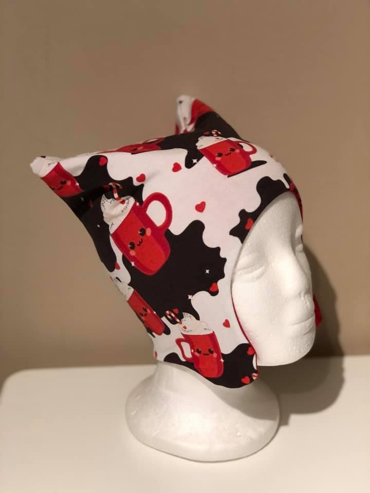 Snuggle Hat strl 0 mån-12 år PDF-mönster