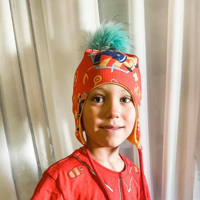 Snuggle Hat strl 0 mån-12 år PDF-mönster