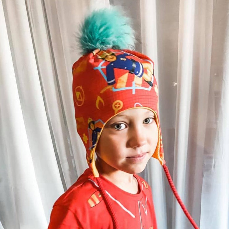 Snuggle Hat strl 0 mån-12 år PDF-mönster