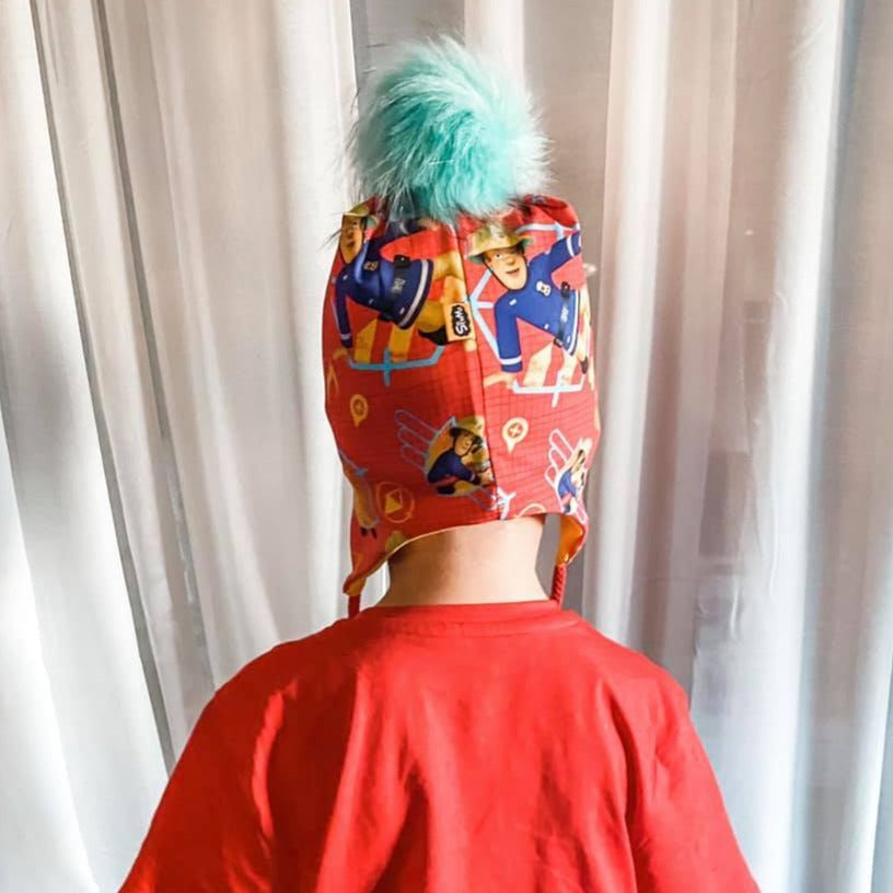 Snuggle Hat strl 0 mån-12 år PDF-mönster