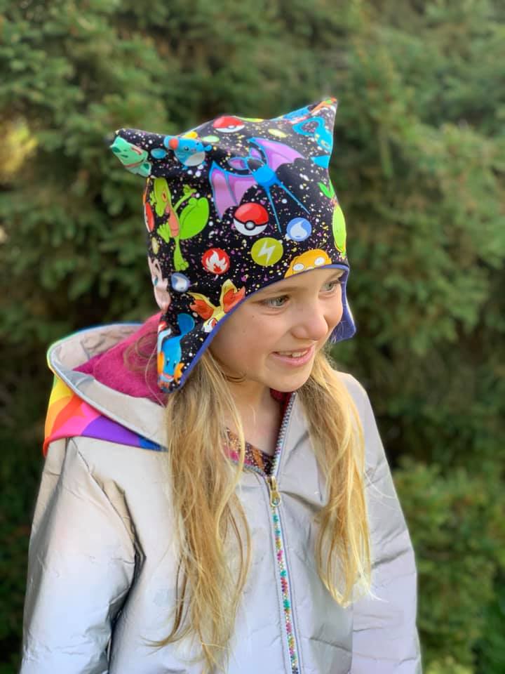 Snuggle Hat strl 0 mån-12 år PDF-mönster