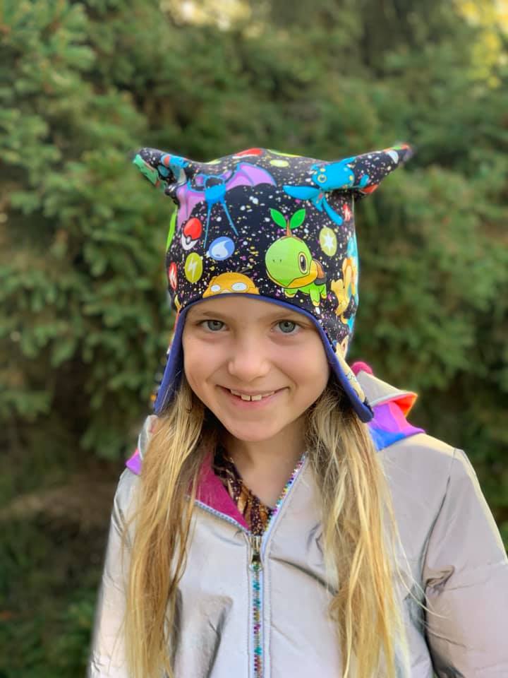 Snuggle Hat strl 0 mån-12 år PDF-mönster