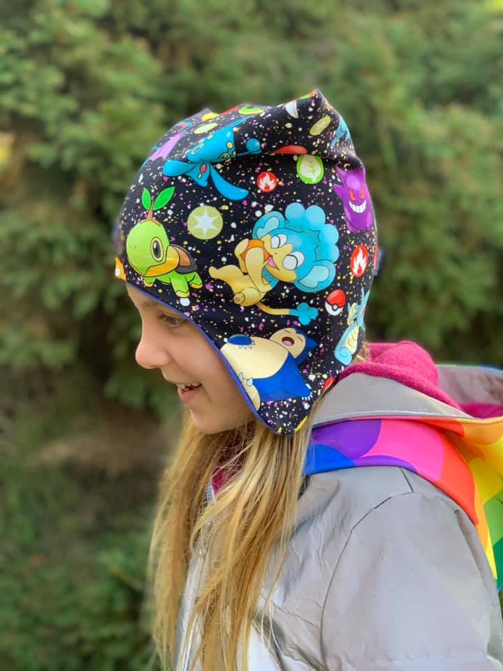 Snuggle Hat strl 0 mån-12 år PDF-mönster