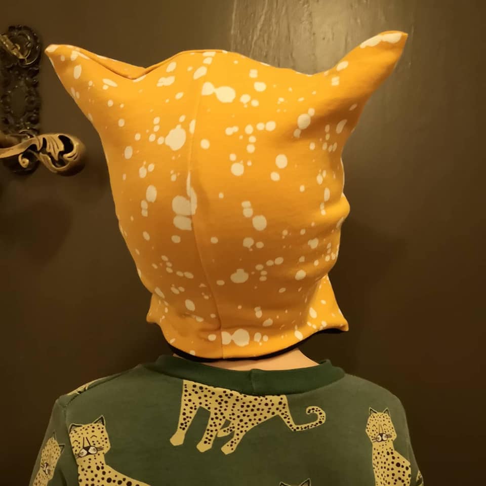 Snuggle Hat strl 0 mån-12 år PDF-mönster