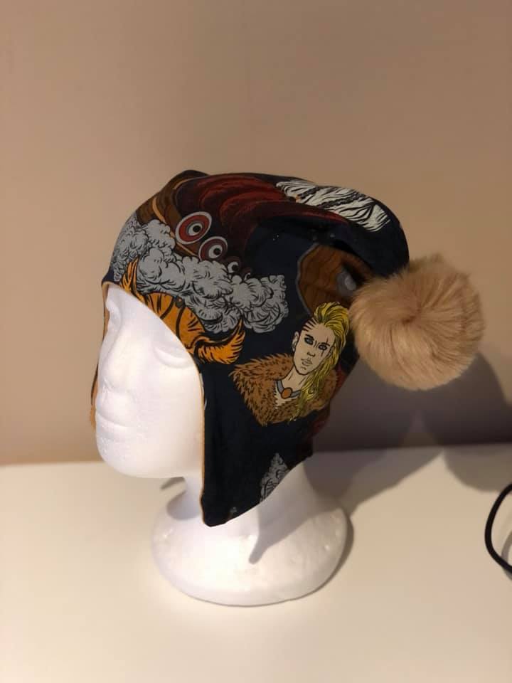 Snuggle Hat strl 0 mån-12 år PDF-mönster