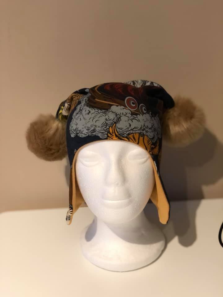 Snuggle Hat strl 0 mån-12 år PDF-mönster