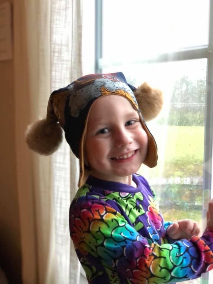 Snuggle Hat strl 0 mån-12 år PDF-mönster