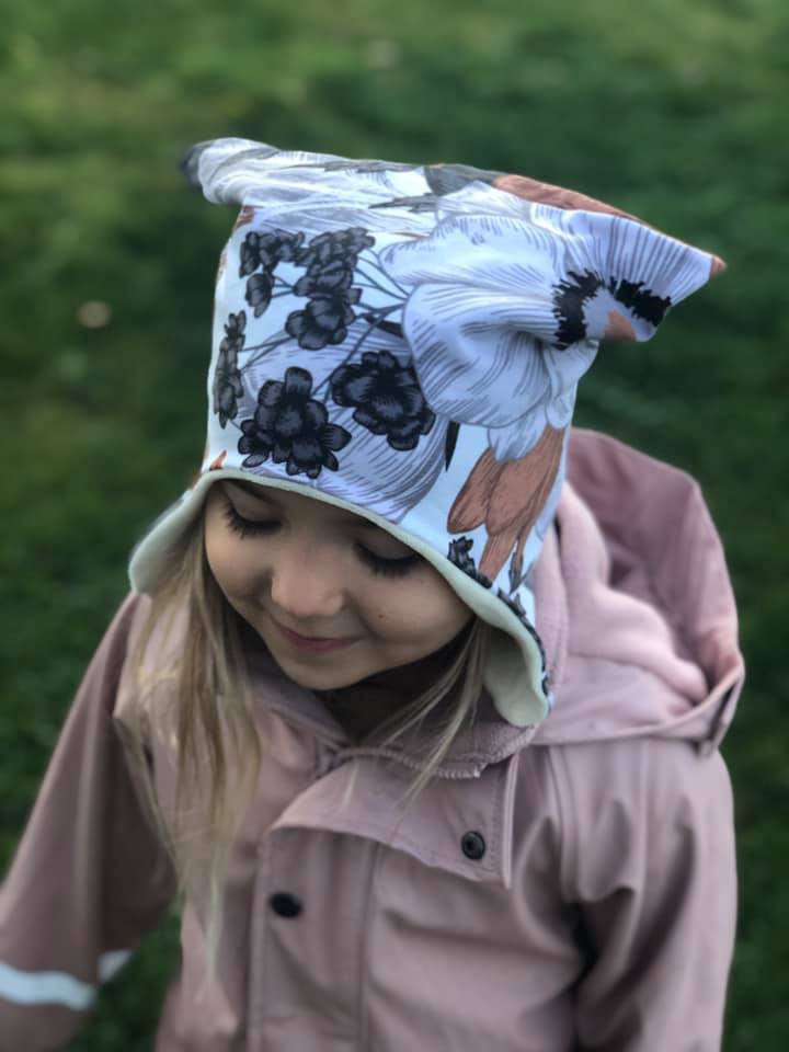 Snuggle Hat strl 0 mån-12 år PDF-mönster