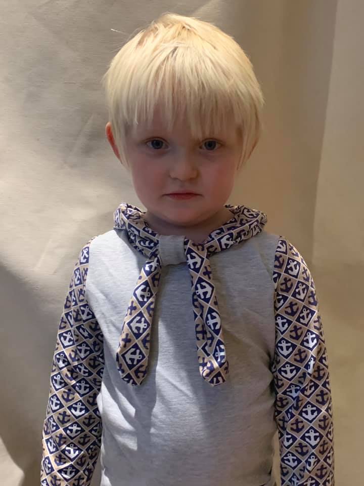 Sunshine Shirt Knytluva Addon Strl 62-170 PDF-mönster