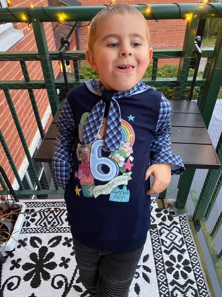 Sunshine Shirt Knytluva Addon Strl 62-170 PDF-mönster