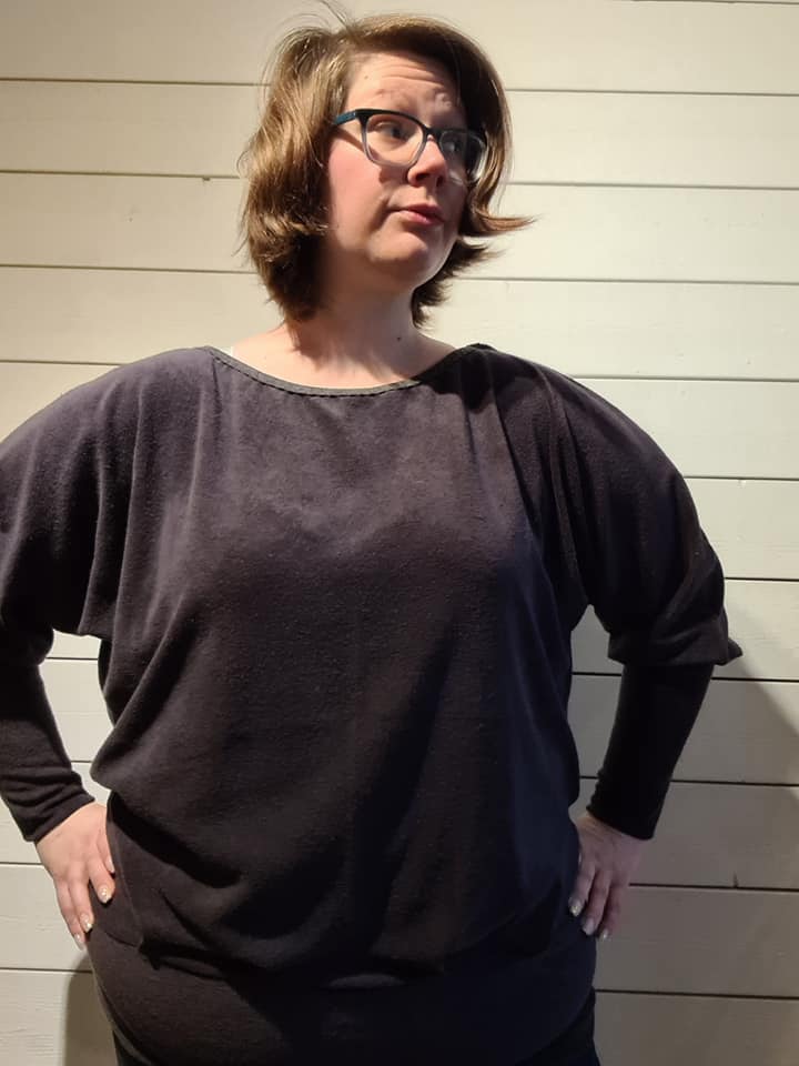 Wing Woman Strl 34-56 PDF-mönster