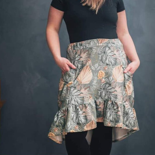 Sweet & Sassy Skirt Strl 34-56 PDF-mönster