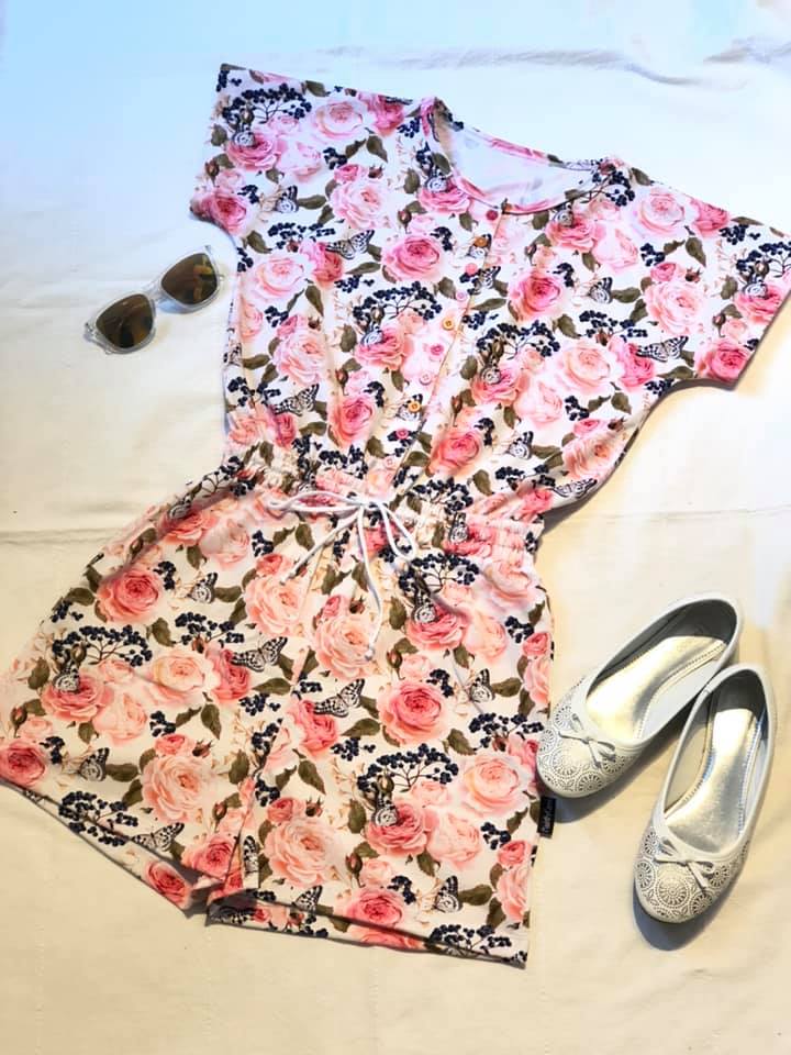 Lilla E Cutie Jumpsuit Strl 92-164 PDF-mönster