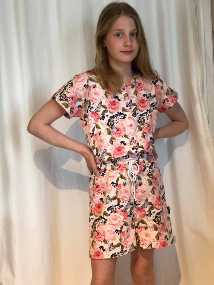 Lilla E Cutie Jumpsuit Strl 92-164 PDF-mönster