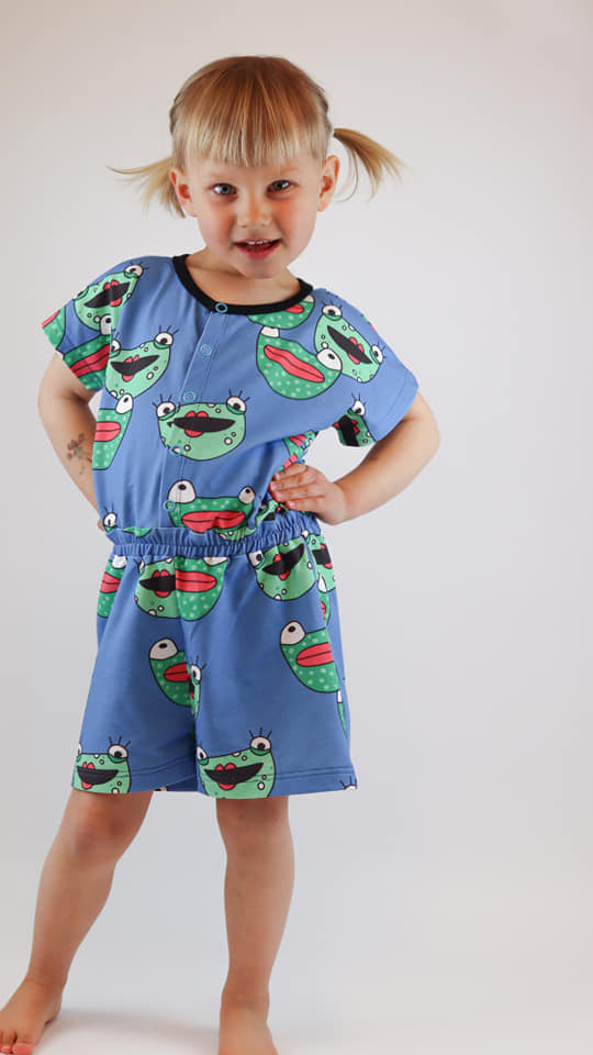 Lilla E Cutie Jumpsuit Strl 92-164 PDF-mönster