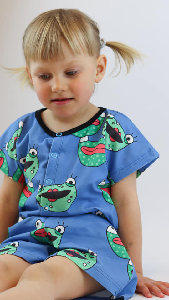 Lilla E Cutie Jumpsuit Strl 92-164 PDF-mönster