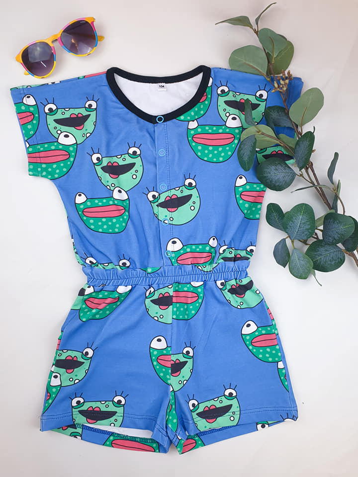 Lilla E Cutie Jumpsuit Strl 92-164 PDF-mönster