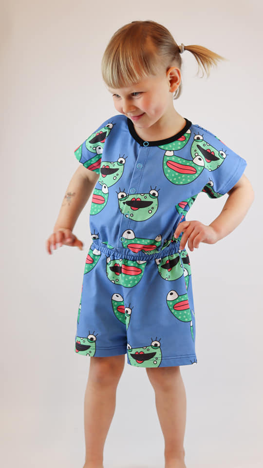 Lilla E Cutie Jumpsuit Strl 92-164 PDF-mönster