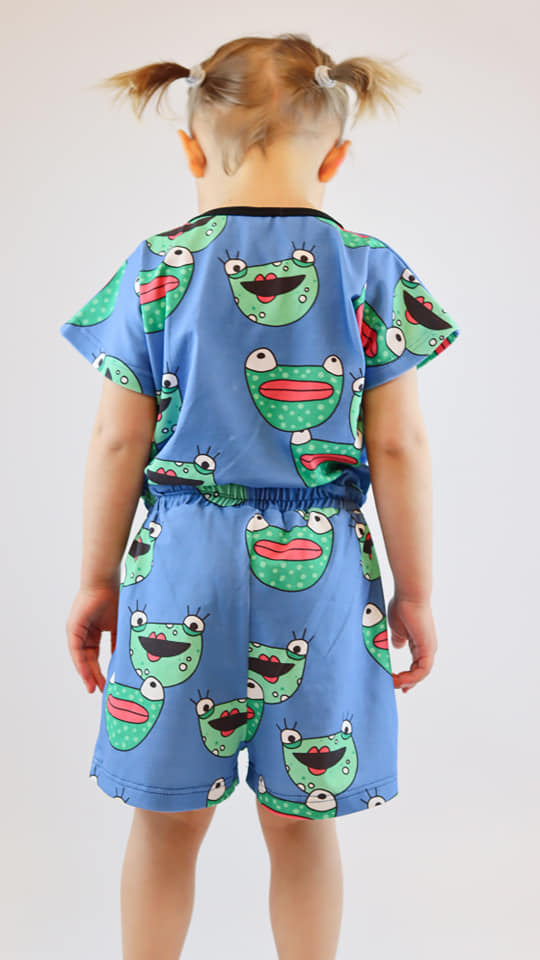 Lilla E Cutie Jumpsuit Strl 92-164 PDF-mönster