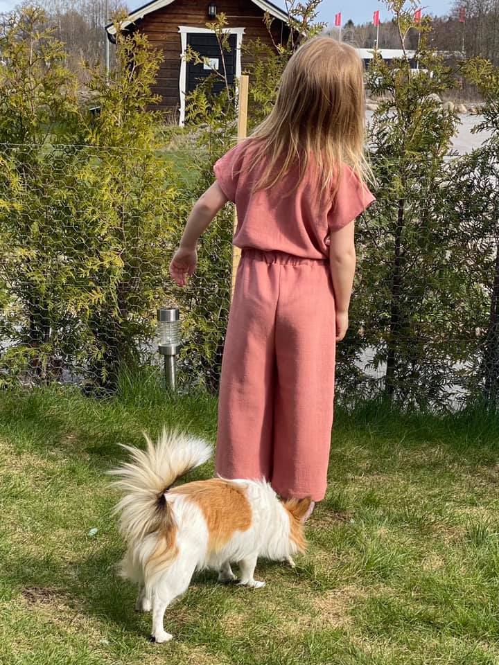 Lilla E Cutie Jumpsuit Strl 92-164 PDF-mönster