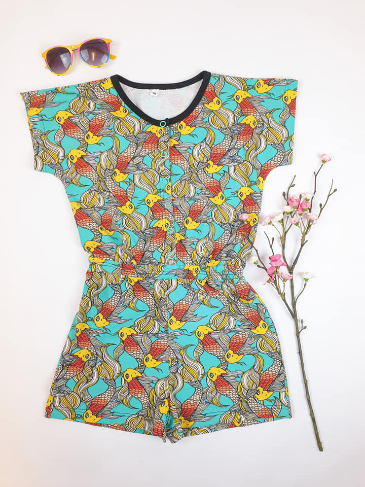 Lilla E Cutie Jumpsuit Strl 92-164 PDF-mönster