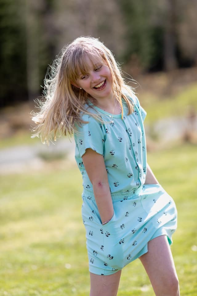 Lilla E Cutie Jumpsuit Strl 92-164 PDF-mönster