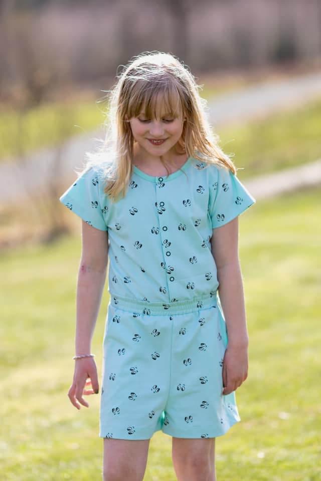Lilla E Cutie Jumpsuit Strl 92-164 PDF-mönster
