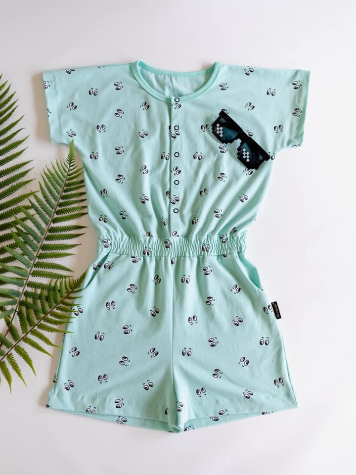 Lilla E Cutie Jumpsuit Strl 92-164 PDF-mönster