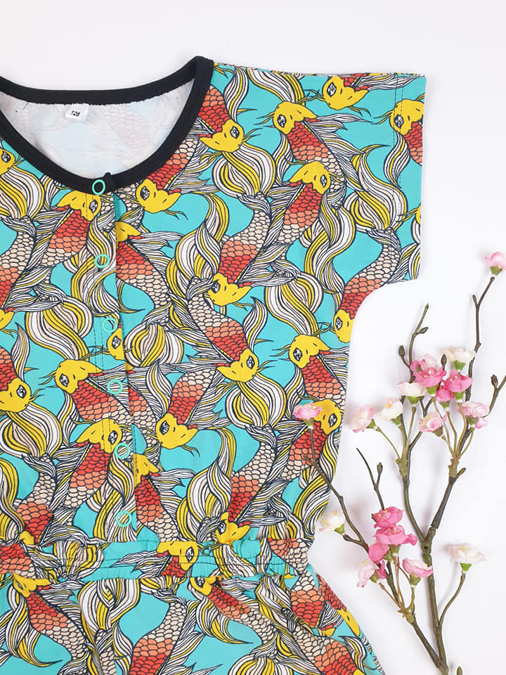 Lilla E Cutie Jumpsuit Strl 92-164 PDF-mönster