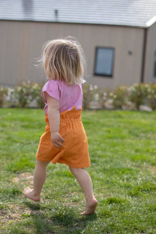 Lilla E Cutie Jumpsuit Strl 92-164 PDF-mönster